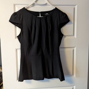 Mexx suiting material top with subtle peplum bottom